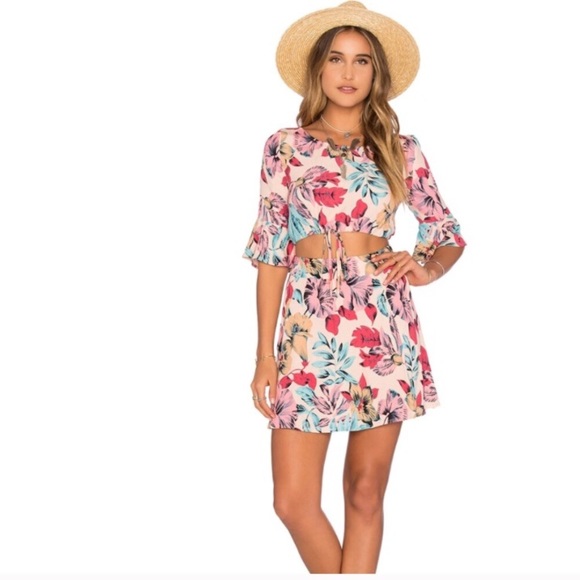 ❌SOLD❌X Revolve For Love & Lemons Set - Picture 2 of 4